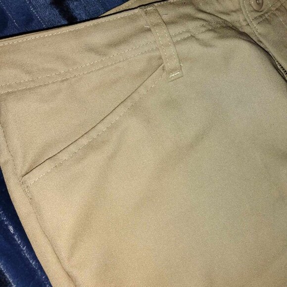Men's Sz. 34x29 khaki Red Kap pants with front pockets - Picture 3 of 8